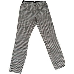 H&M Women’s Pull On Gingham Skinny Pants, Size 4